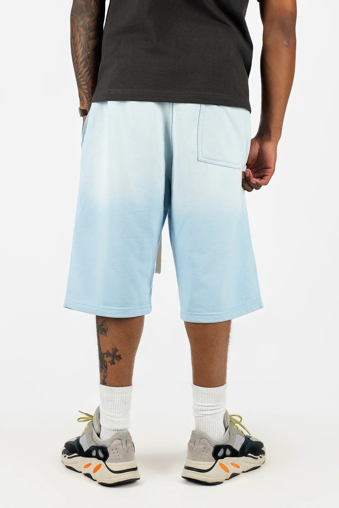 Sun-Dried Oversize Cotton Shorts