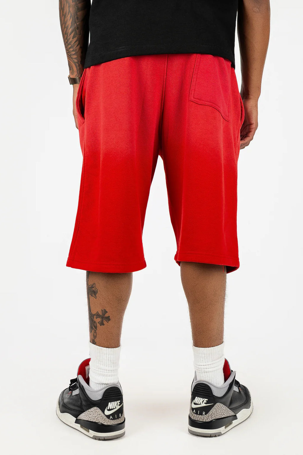 Sun-Dried Oversize Cotton Shorts
