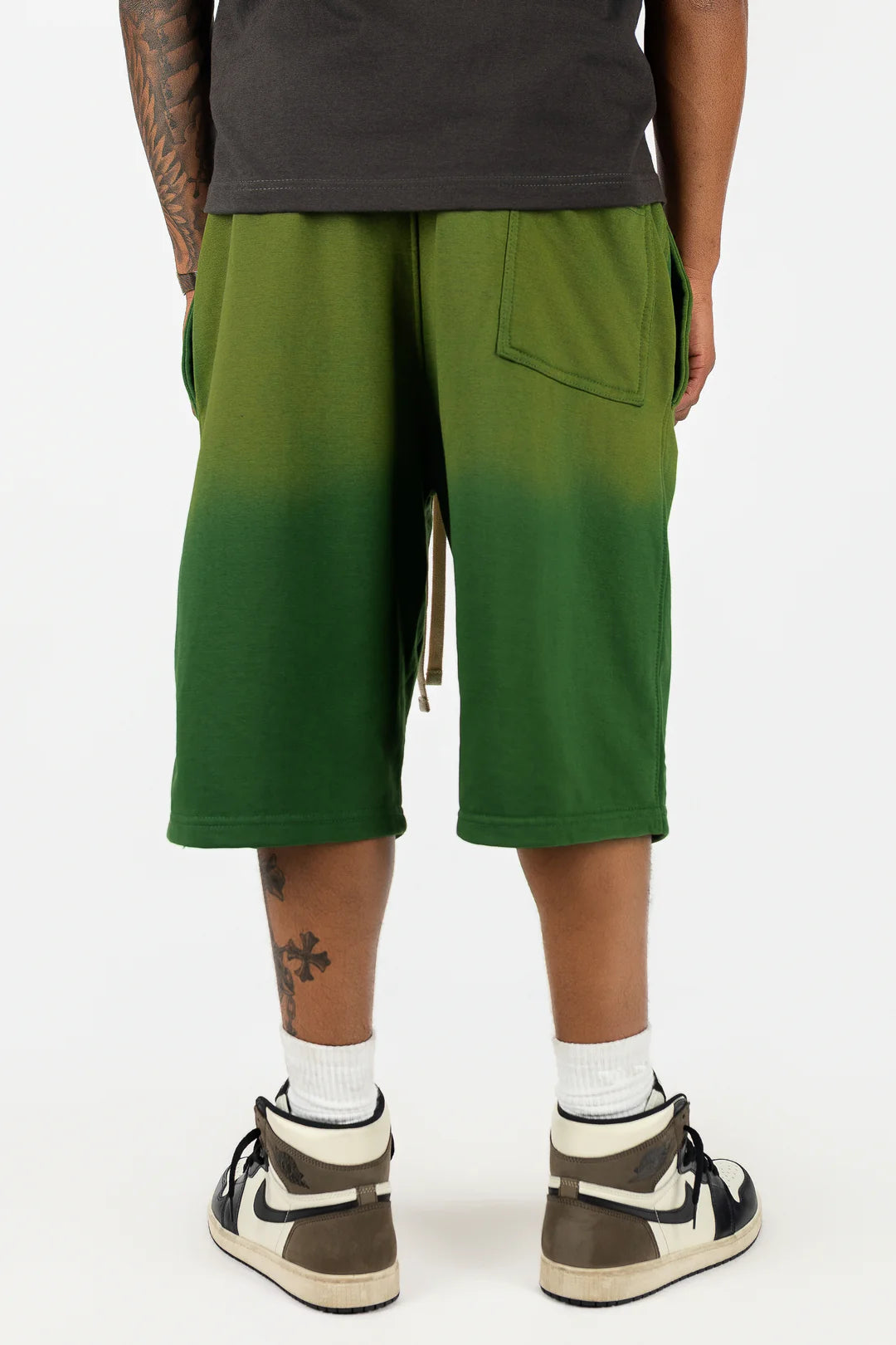 Sun-Dried Oversize Cotton Shorts