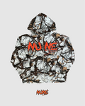 Survival Of The Fittest White Camo Hoodie
