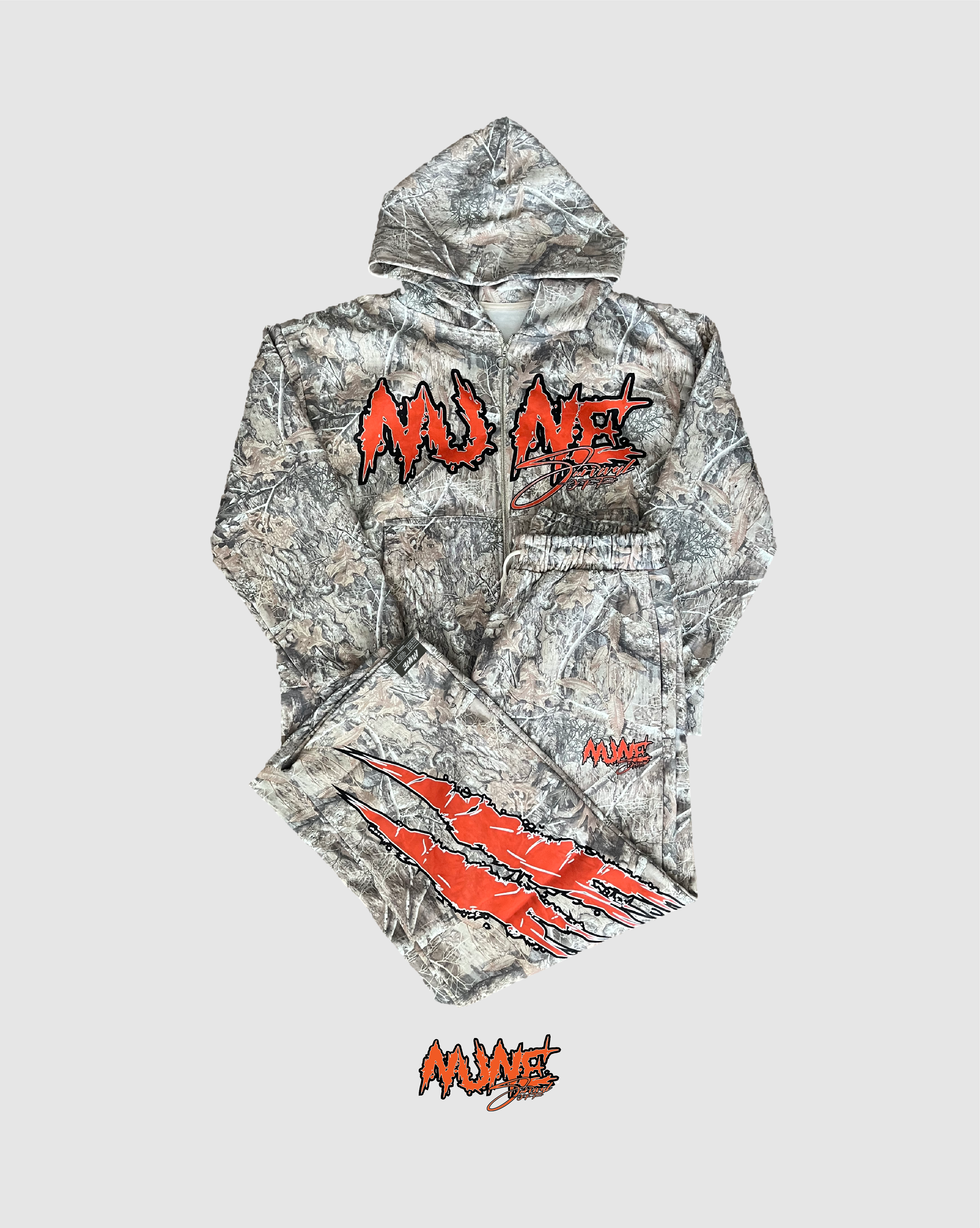Survival Of The Fittest Green Camo Set