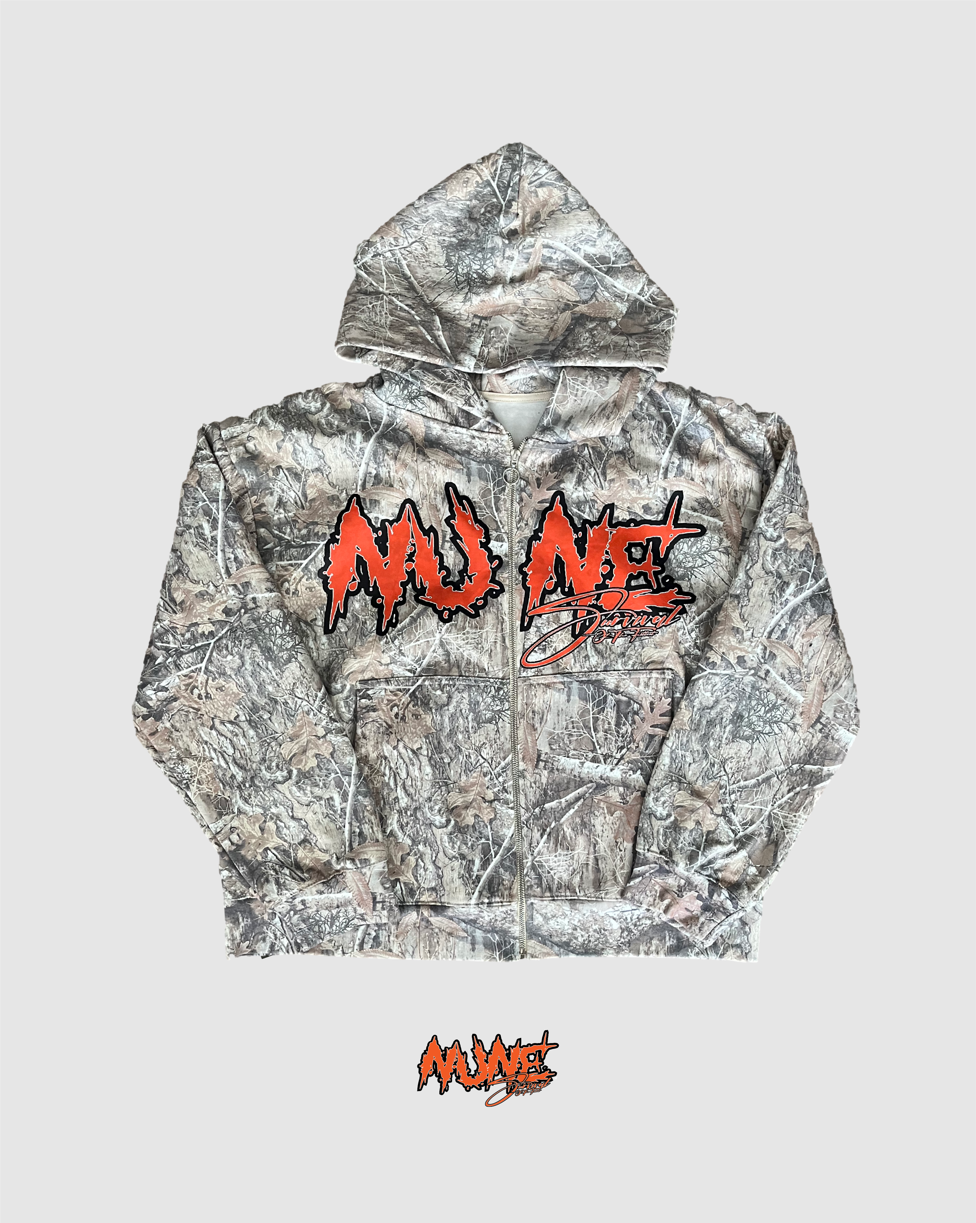 Survival Of The Fittest Green Camo Hoodies