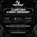 Customize Brand Logo (Primary & Secondary)